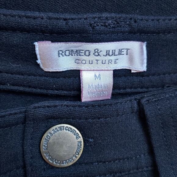 Romeo & Juliet Couture Black Skinny Jeggings Size M - Picture 11 of 11